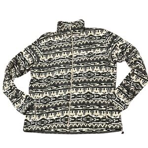 Mens XL Columbia Steens Mountain Printed Fleece Jacket Zip Geometric Southwest